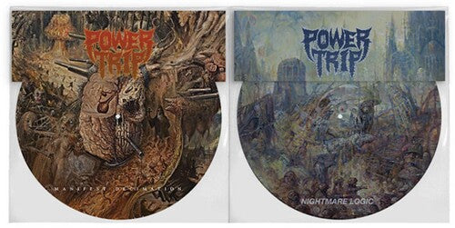 Power Trip Manifest Decimation / Nightmare Logic - Double Record Album - Vinyl LP