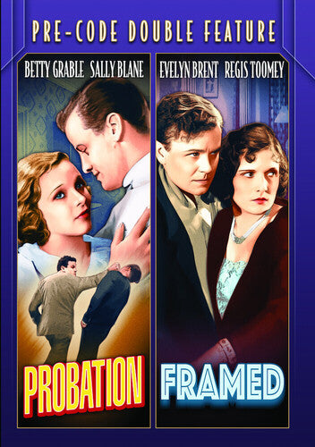 Pre-Code: Probation (1932) / Framed (1930) Pre-Code Double Feature: Probation / Framed - DVD