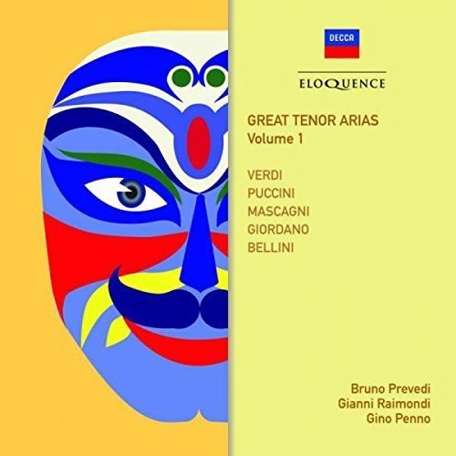 Prevedi, Bruno / Raimondi, Gianni / Penno, Gino Great Tenor Arias 1 - CD Album