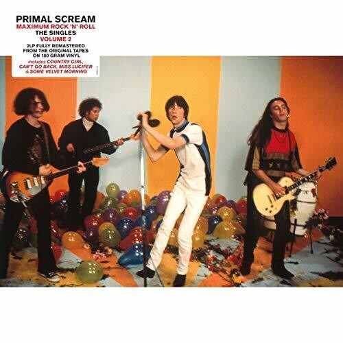Primal Scream Maximum Rock N Roll: The Singles Vol 2 - Double Record Album - Vinyl LP