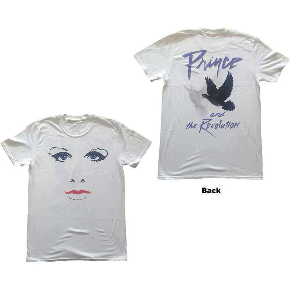 Prince Faces & Doves White