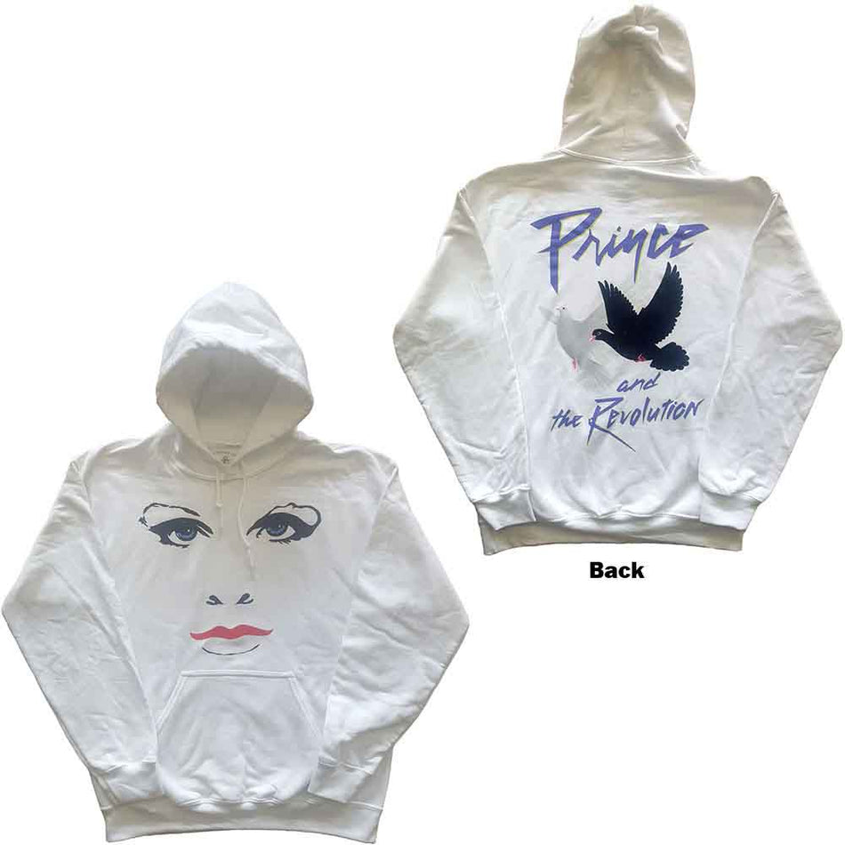 Prince Faces & Doves White