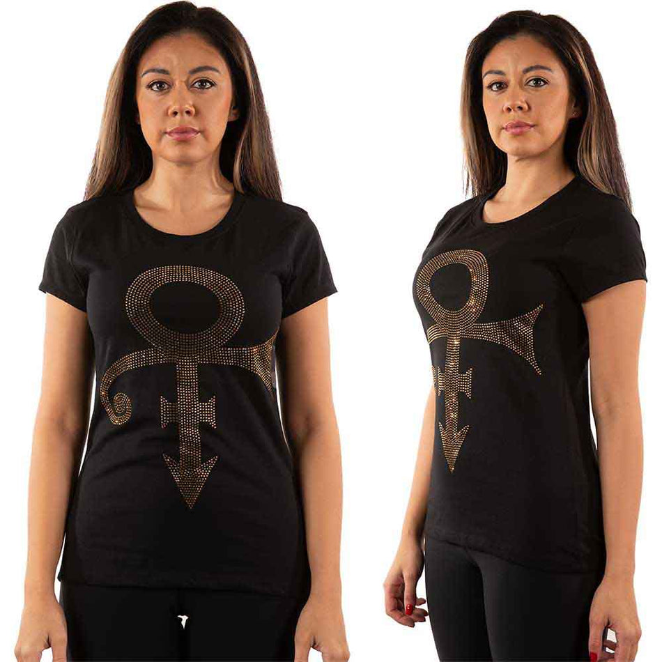 Prince Gold Symbol Black