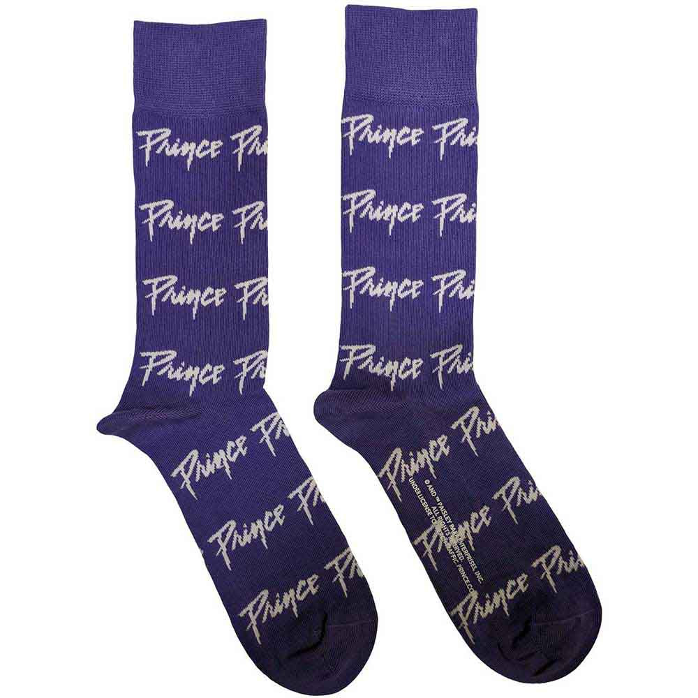 Prince Logo Repeat Purple