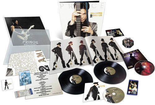 Prince Welcome 2 America (Deluxe - 2 LP / 1 CD / 1 Blu-Ray) - 4-Disc Record Album - Vinyl LP