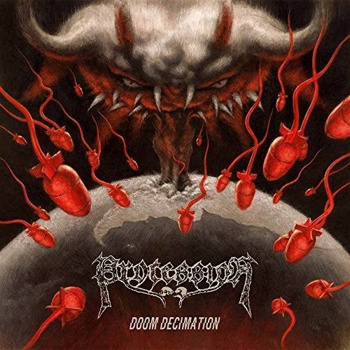 Procession Doom Decimation (Gold Vinyl) - Record Album - Vinyl LP