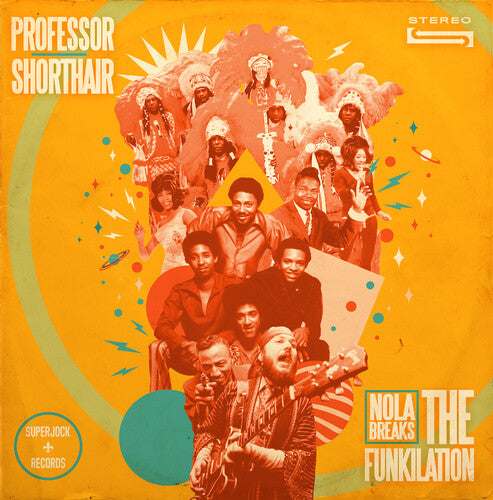 Professor Shorthair Nola Breaks: The Funkilation - Record Album - Vinyl LP