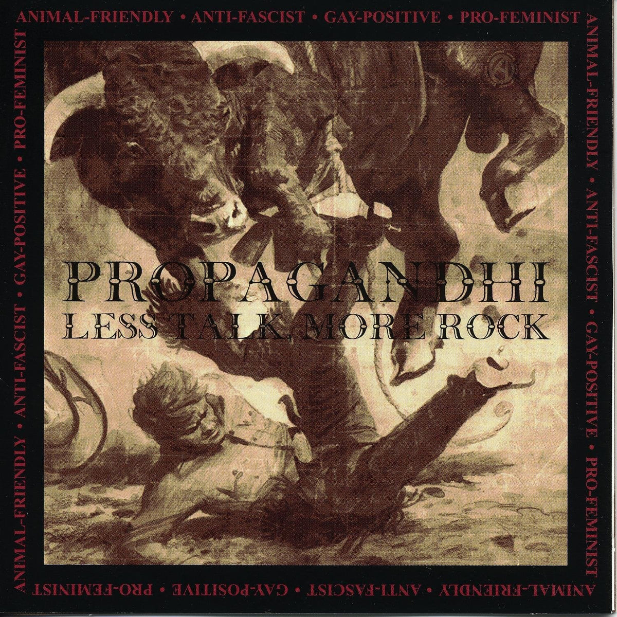 Propagandhi Less Talk, More Rock (Olive Green Colored Vinyl)