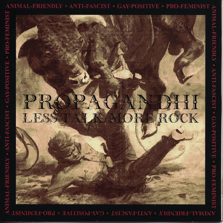 Propagandhi Less Talk, More Rock (Olive Green Colored Vinyl)