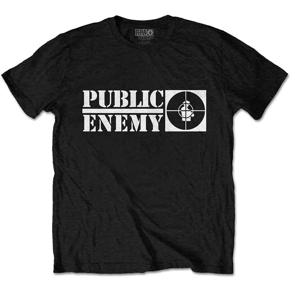 Public Enemy Crosshairs Logo Black