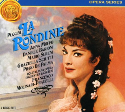 Puccini / Moffo / Barioni / Sereni / Sciutti Puccini: La Rondine Complete - CD Album
