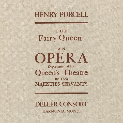 Purcell / Deller, Alfred Purcell: The Fairy Queen - Triple Record Album - Vinyl LP