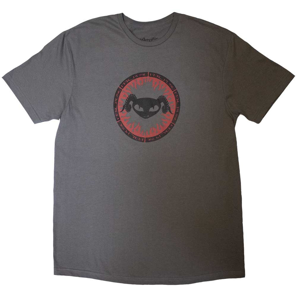 Puscifer Flame Logo Grey