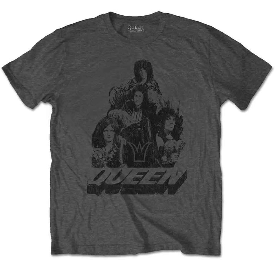 Queen 70s Photo Grey