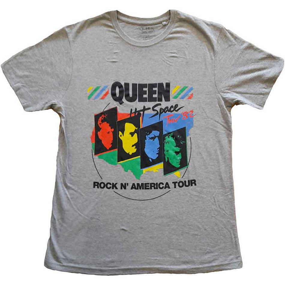 Queen Back Chat Grey