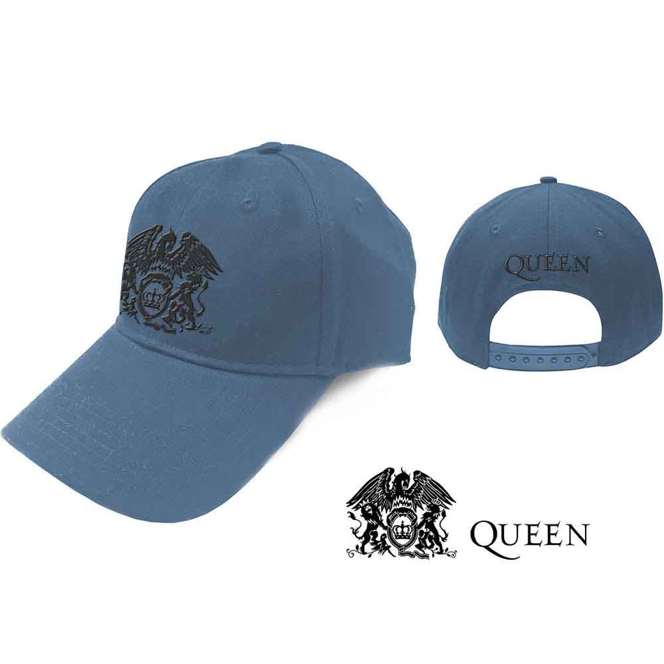 Queen Black Classic Crest Blue