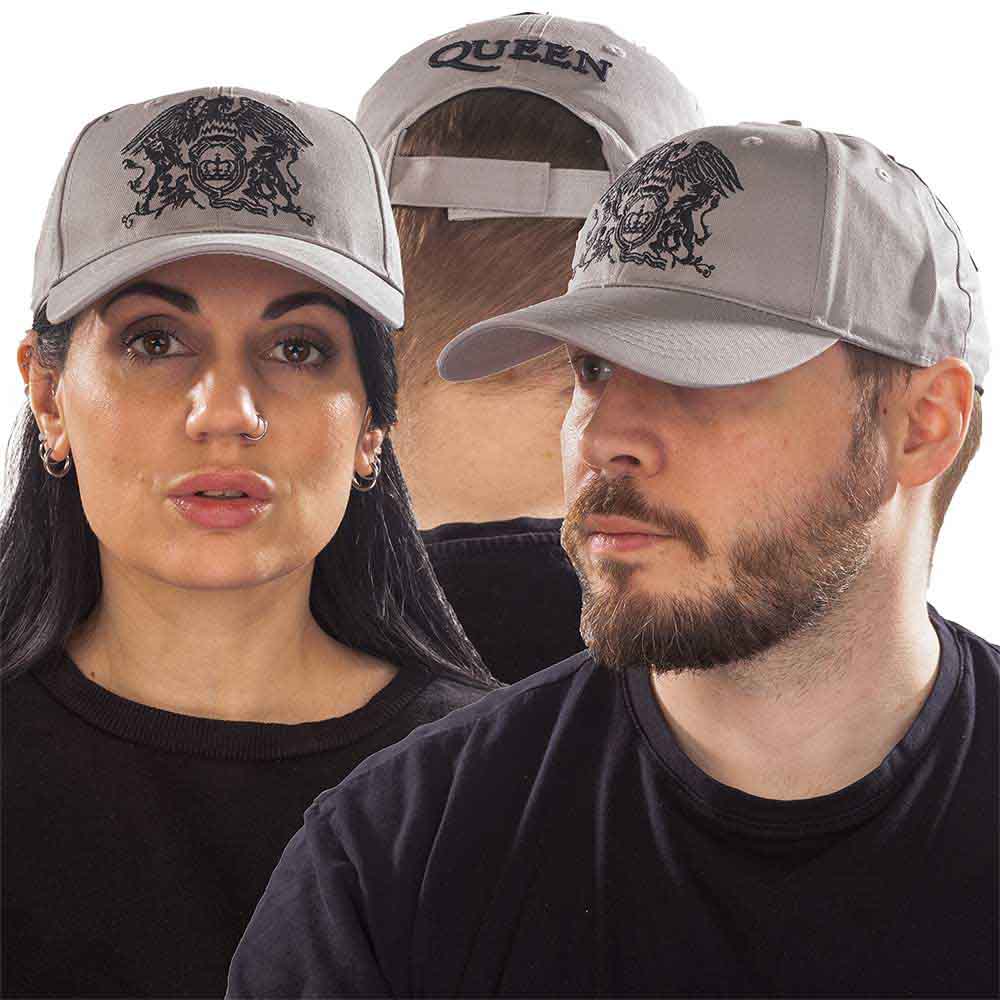 Queen Black Classic Crest Grey