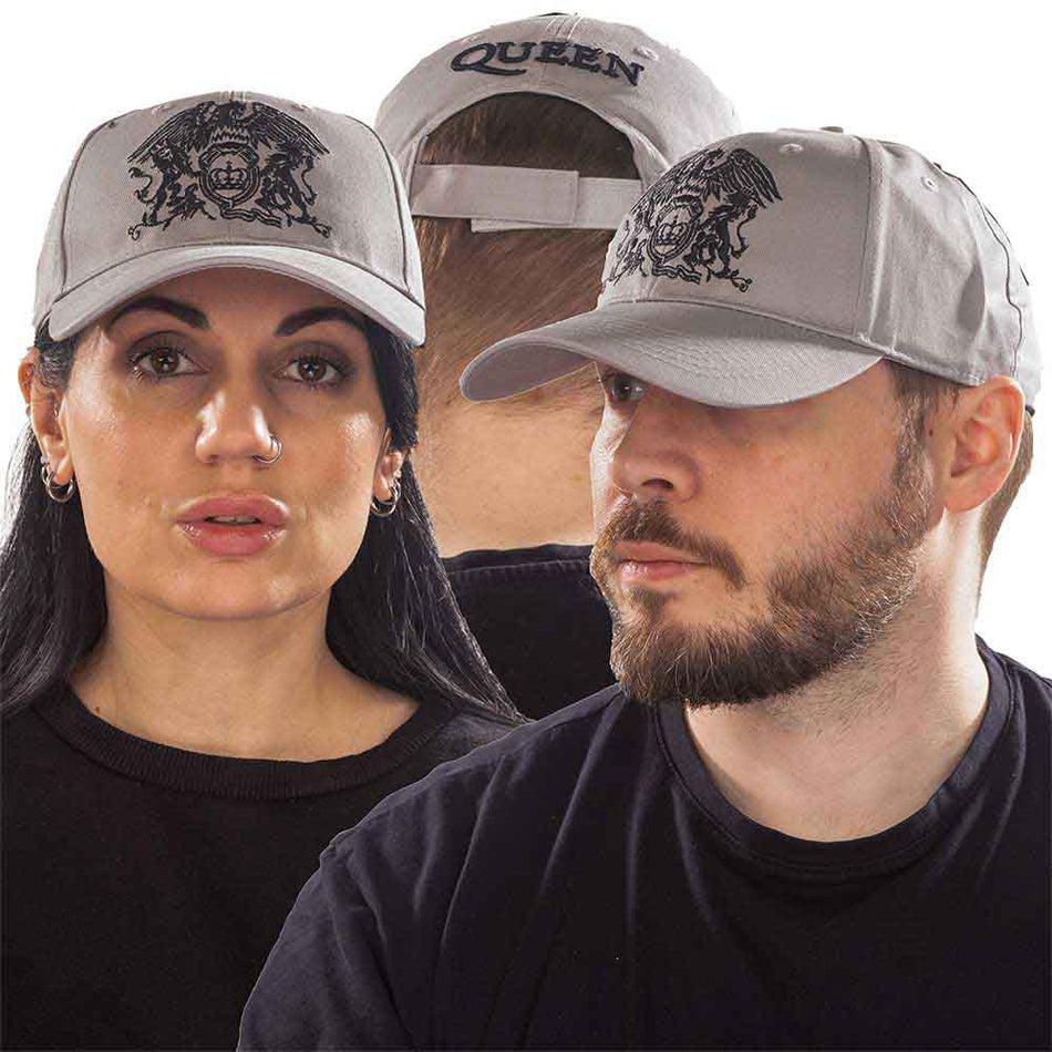 Queen Black Classic Crest Grey