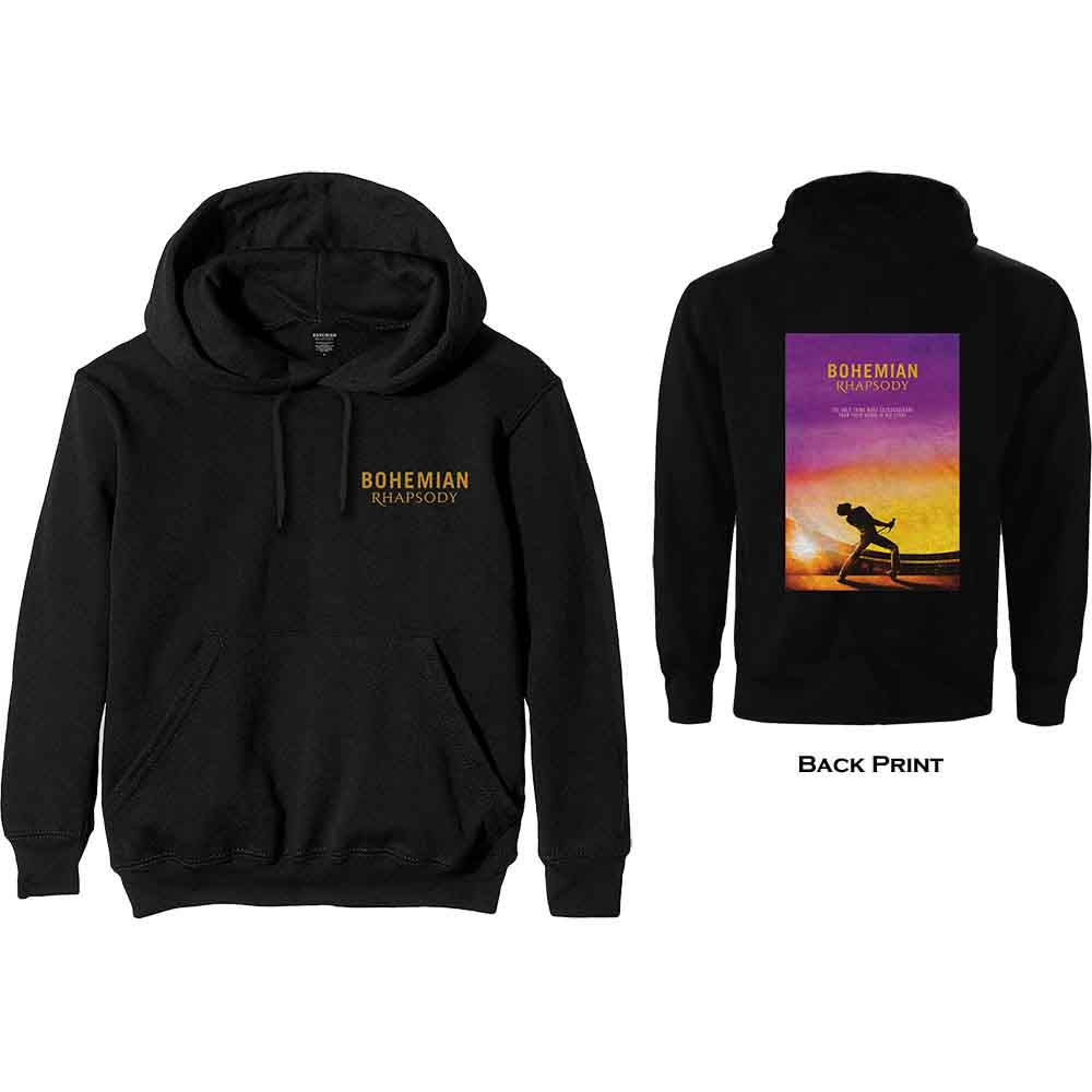Queen Bohemian Rhapsody Movie Poster Black