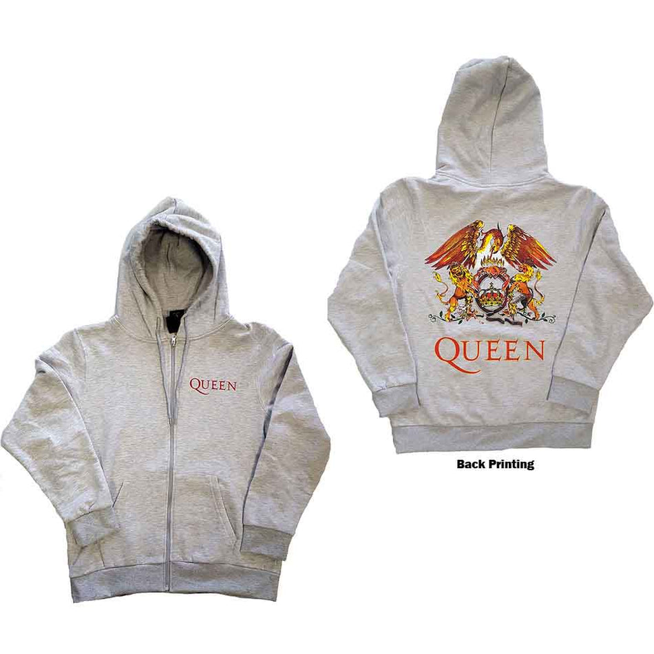 Queen Classic Crest Grey