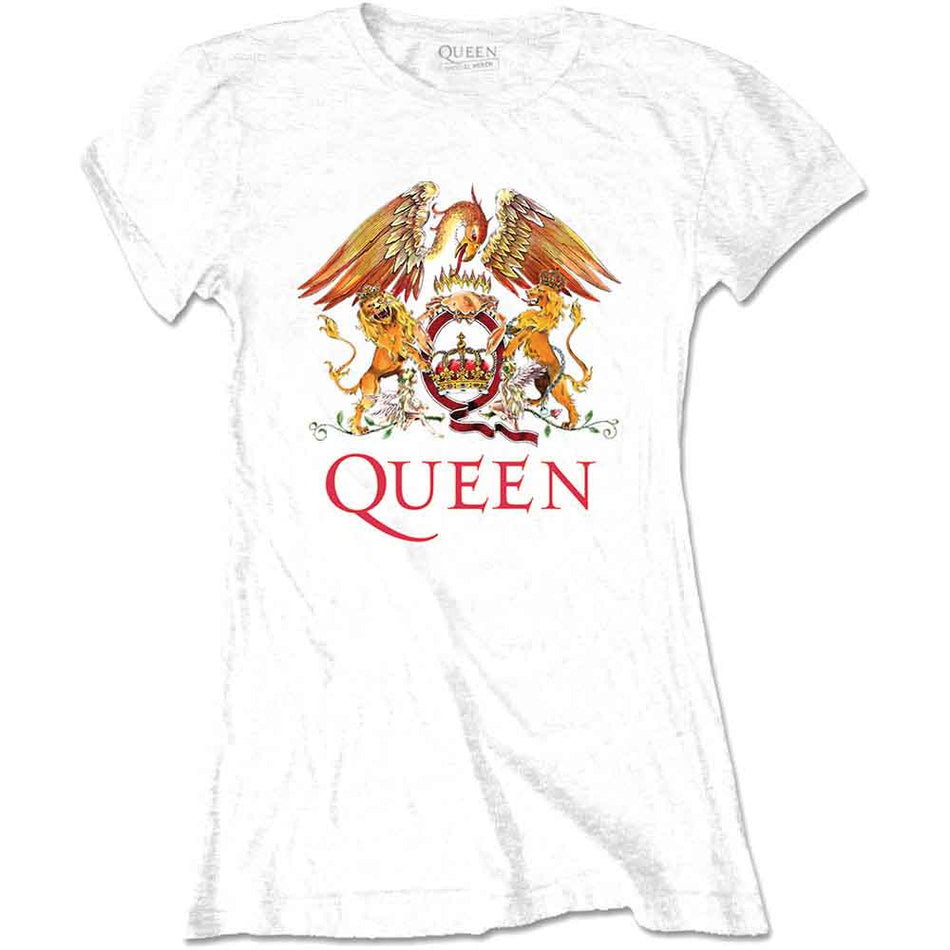 Queen Classic Crest White