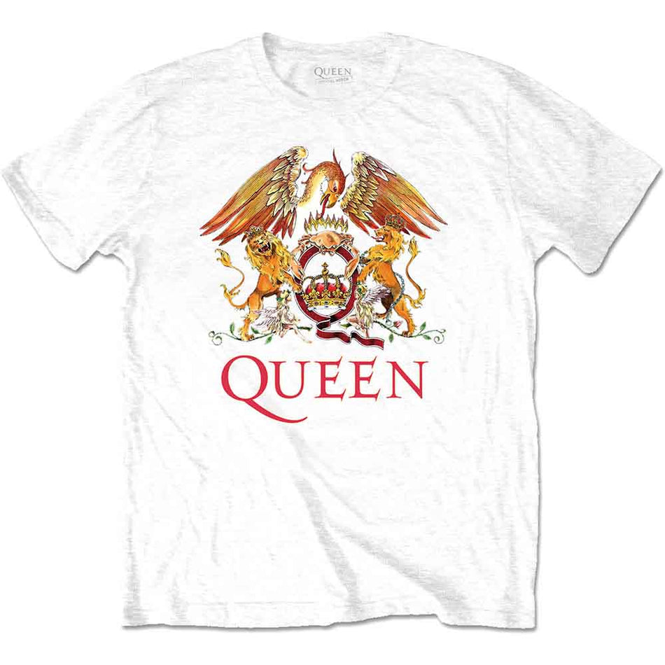Queen Classic Crest White