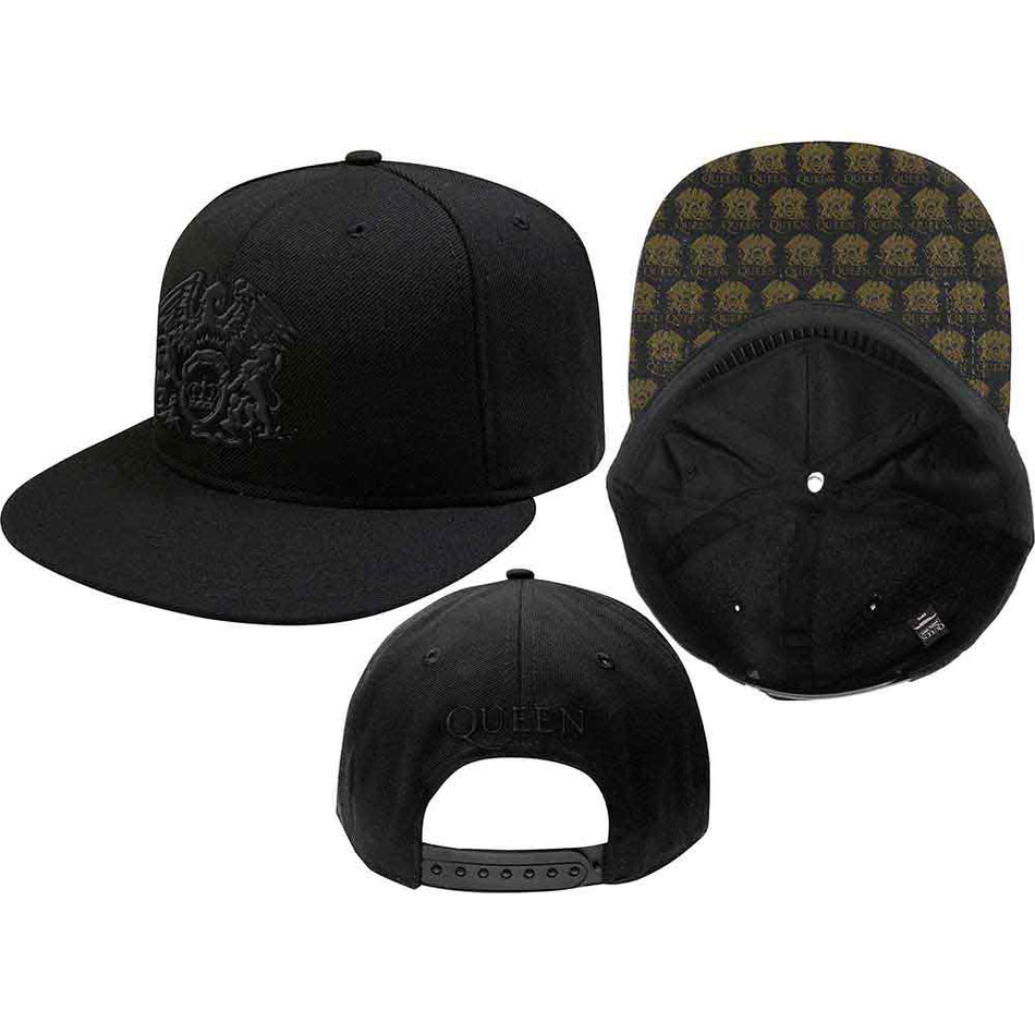 Queen Crest Black