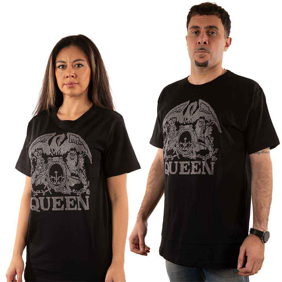 Queen Crest Black
