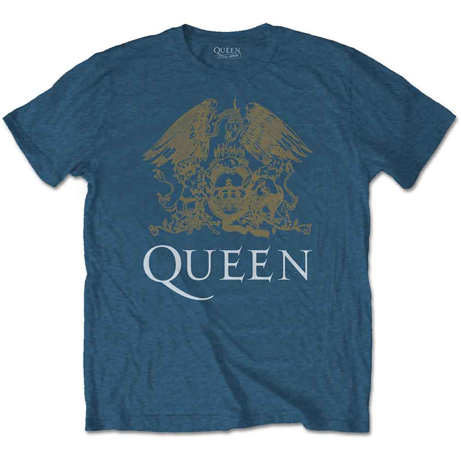 Queen Crest Blue
