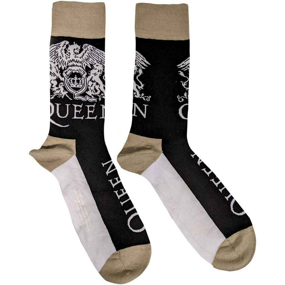 Queen Crest & Logo Black