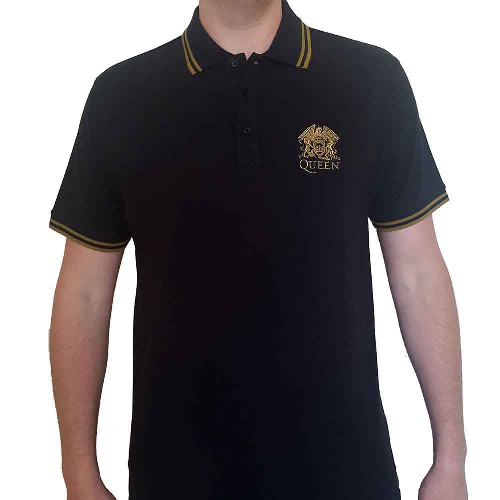 Queen Crest Logo Black