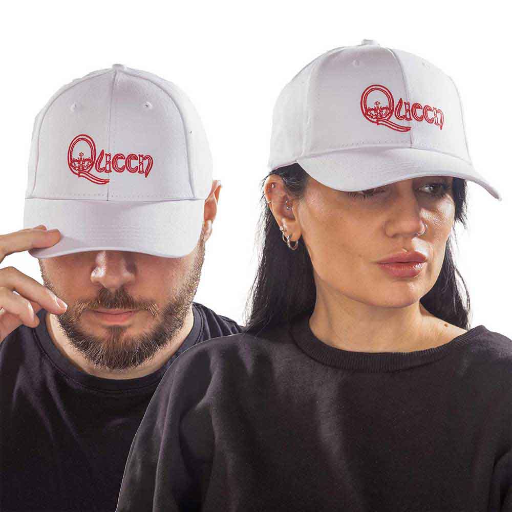 Queen Crown In Q Logo White