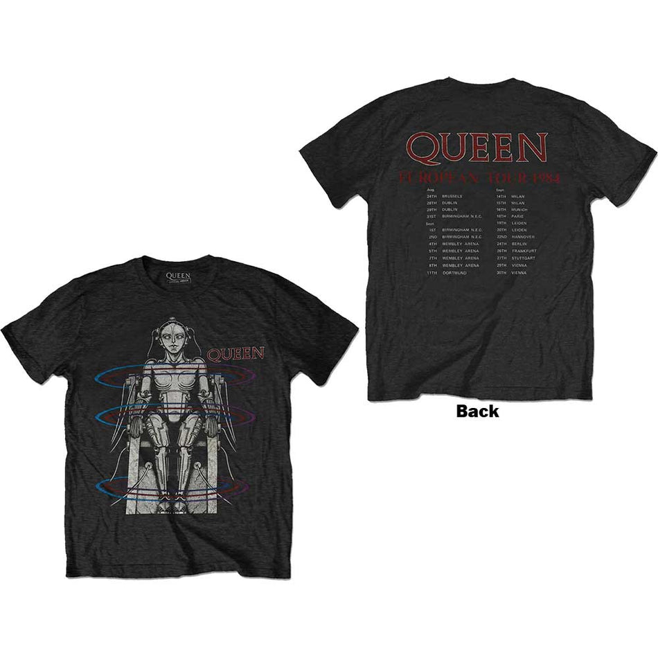 Queen European Tour 1984 Black