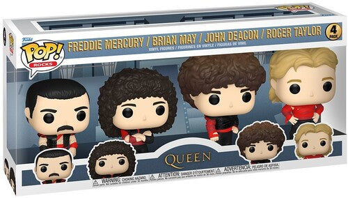 Queen FUNKO POP! Rocks: Queen - 4-Pack (Large Item, Vinyl Figure, 4 Pack)