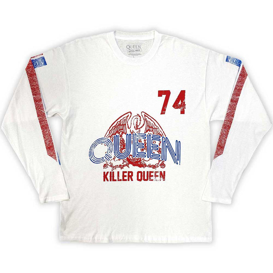 Queen Killer Queen '74 Stripes White