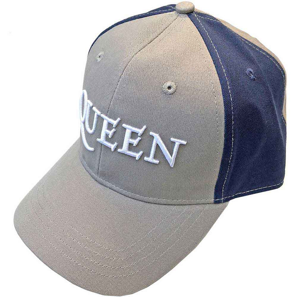Queen Logo Blue, Grey