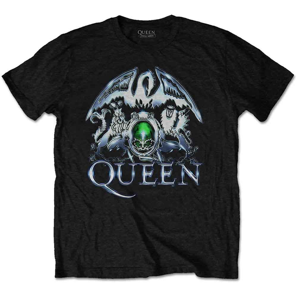 Queen Metal Crest Black