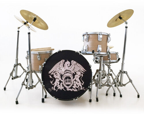 Queen Queen Crest 1:4 Scale Miniature Drum Kit Replica Collectible - CD Album