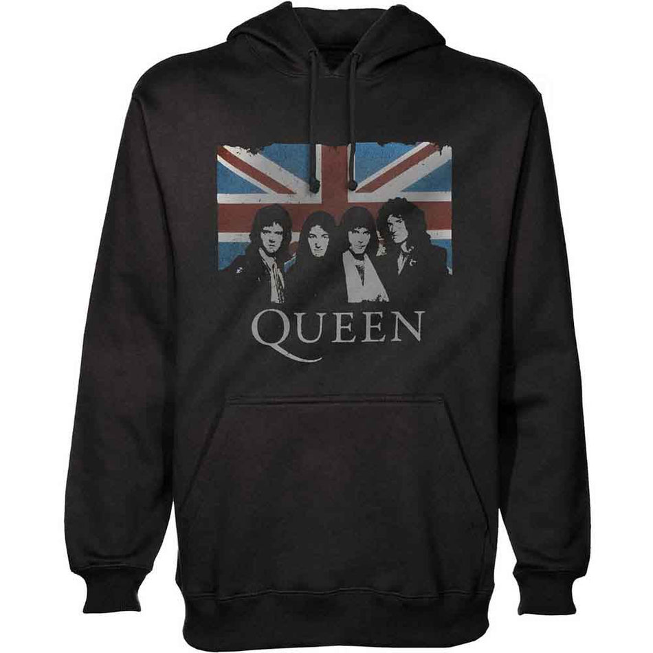 Queen Vintage Union Jack Black