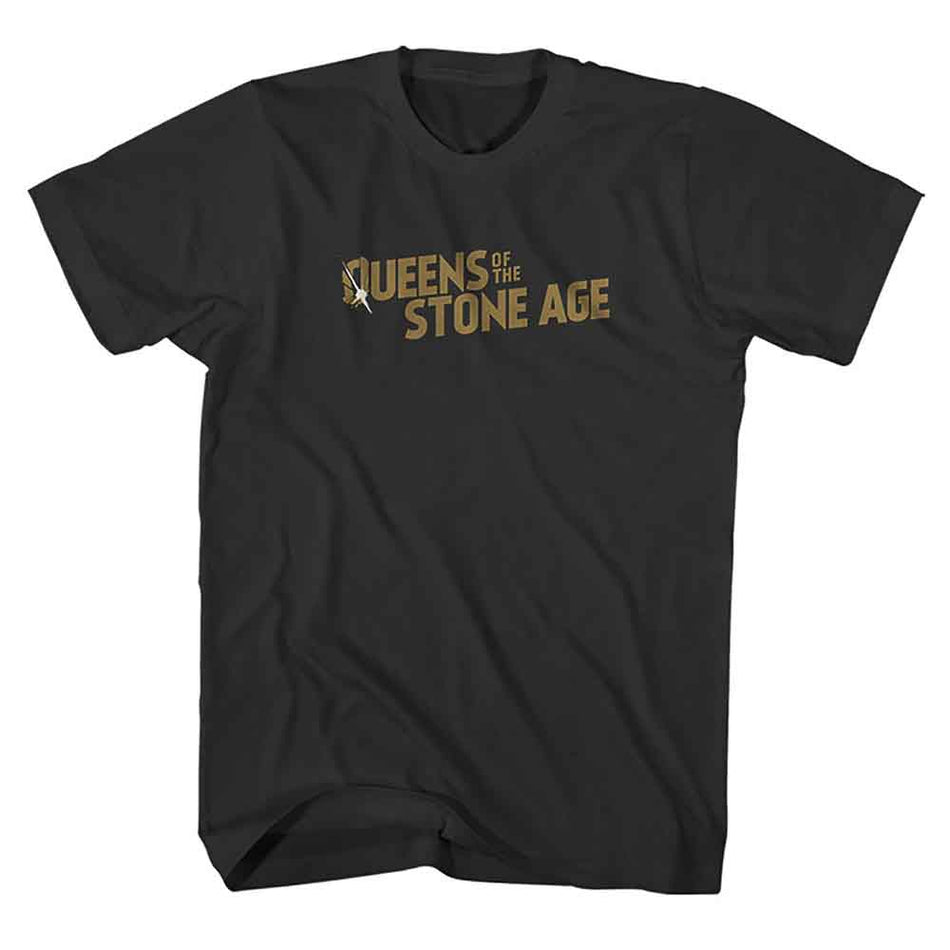 Queens Of The Stone Age Bullet Shot Logo Black