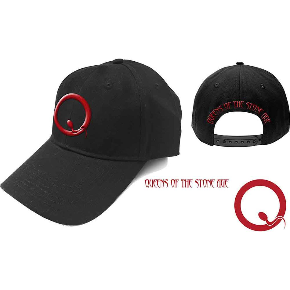 Queens Of The Stone Age Q Logo Black