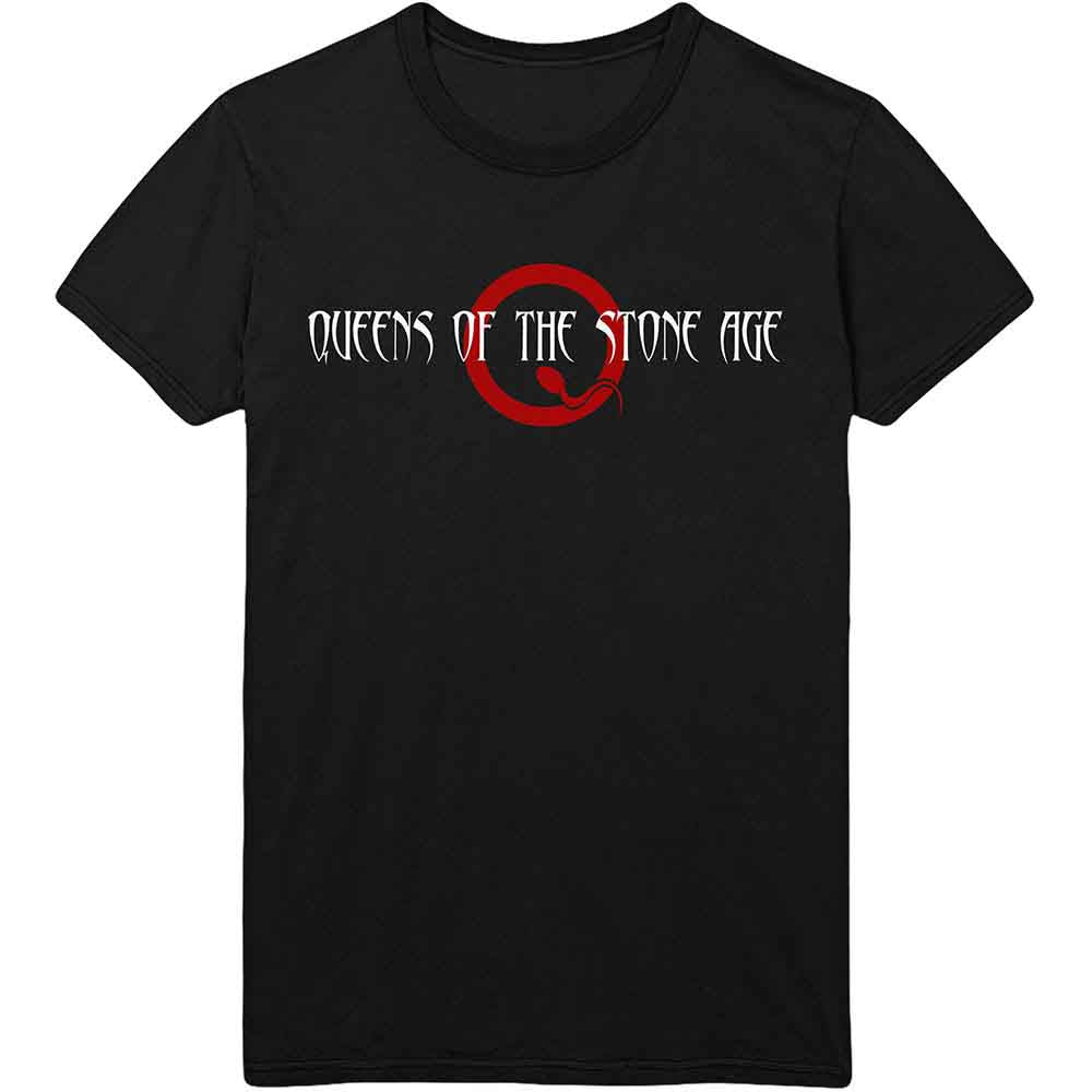 Queens Of The Stone Age Text Logo Black