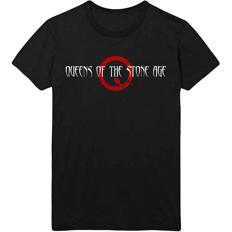 Queens Of The Stone Age Text Logo Black