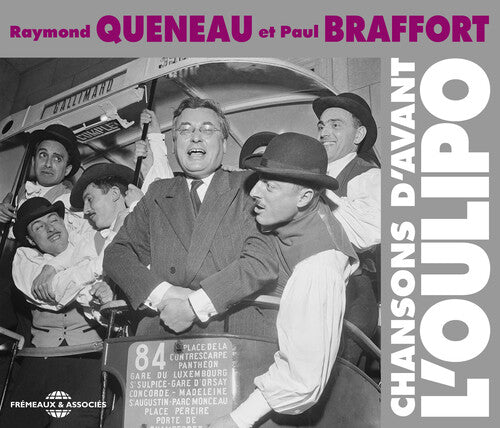 Queneau; Braffort Chansons D'avant L'oulipo - 3-Disc CD Album