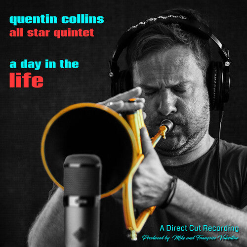 Quentin Collins All Star Quartet A Day In The Life - Record Album - Vinyl LP