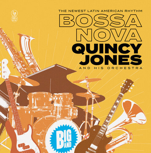 Quincy Jones Big Band Bossa Nova - Record Album - Vinyl LP