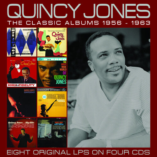 Quincy Jones The Classic Albums 1956-1963 - 4-Disc CD Album