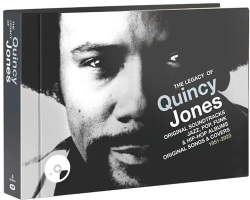 Quincy Jones The Legacy Of Quincy Jones: Original Soundtracks, Jazz, Pop, Funk & Hip-Hop Albums, Original Songs & Covers (1951-2023) - 20-Disc CD Album