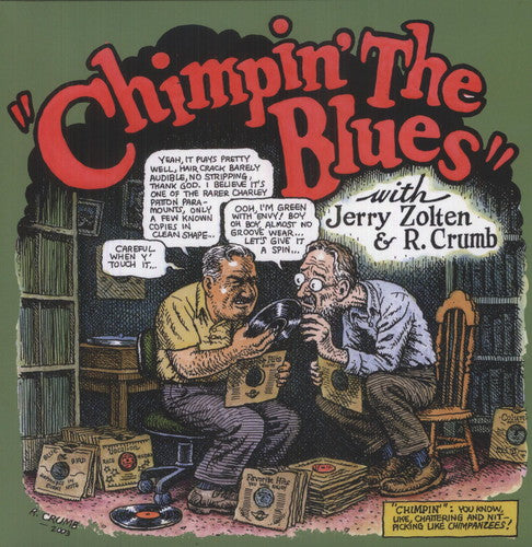 R. Crumb Chimpin' The Blues - Record Album - Vinyl LP
