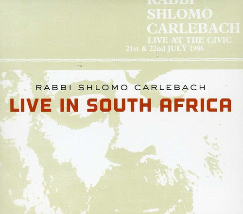 Rabbi Carlebach Shlomo Live in South Africa - 2-Disc CD Album